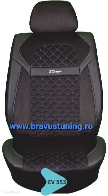 Huse scaun auto CONFORT Audi,BMW, Opel, Passat,Mercedes,Vw,Skoda,Logan - 2