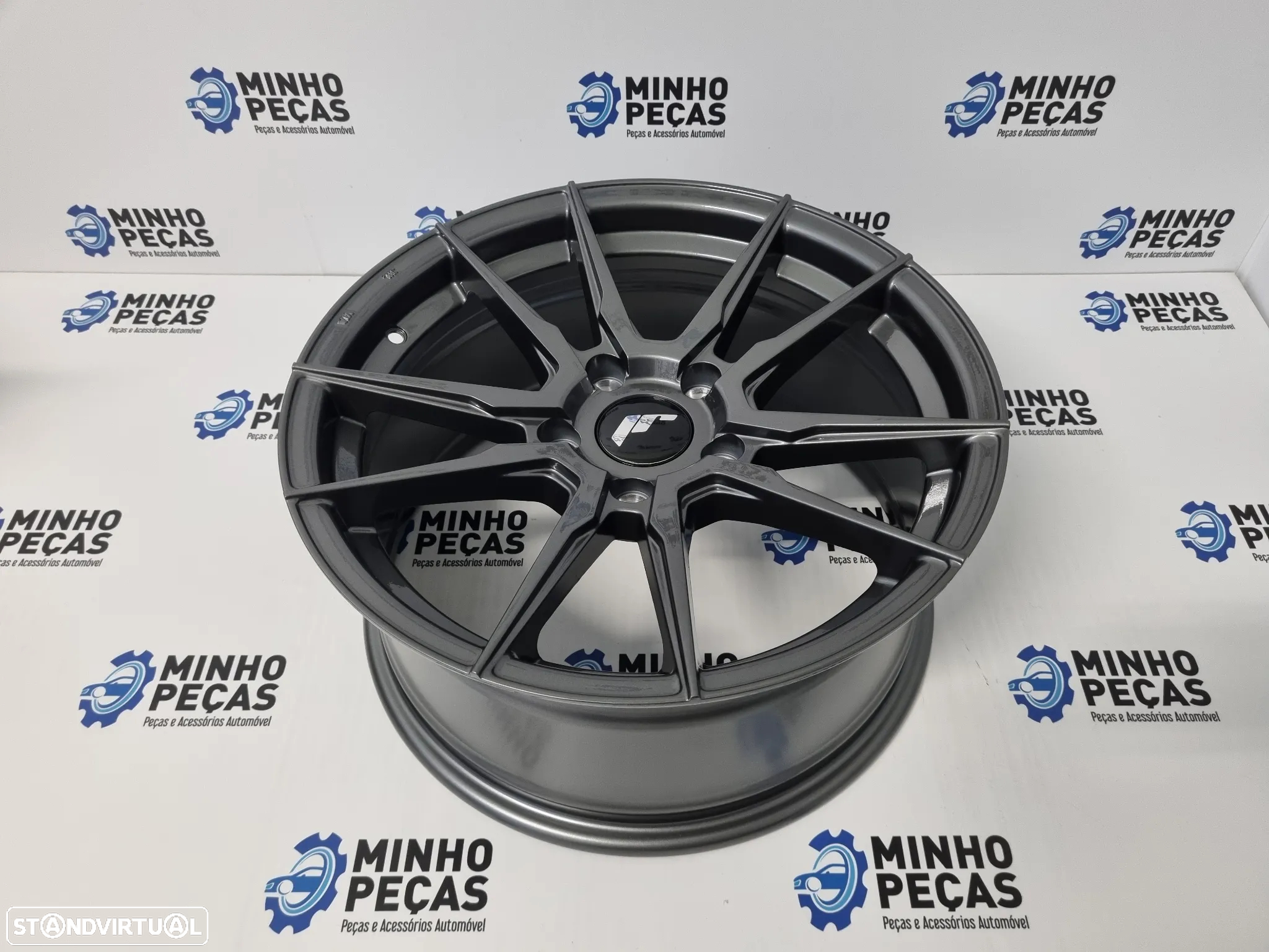 Jantes Japan Racing (JR21) em 17 GunMetal (5X120) - 7