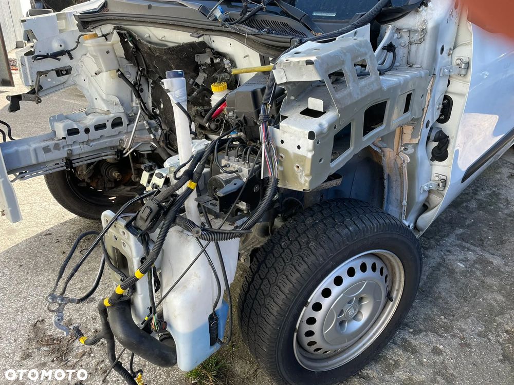 Podłużnica prawa lewa przód pas gira strefa zgniotu wzmocnienie Fiat Doblo II Lift 2018r ćwiartka - 2