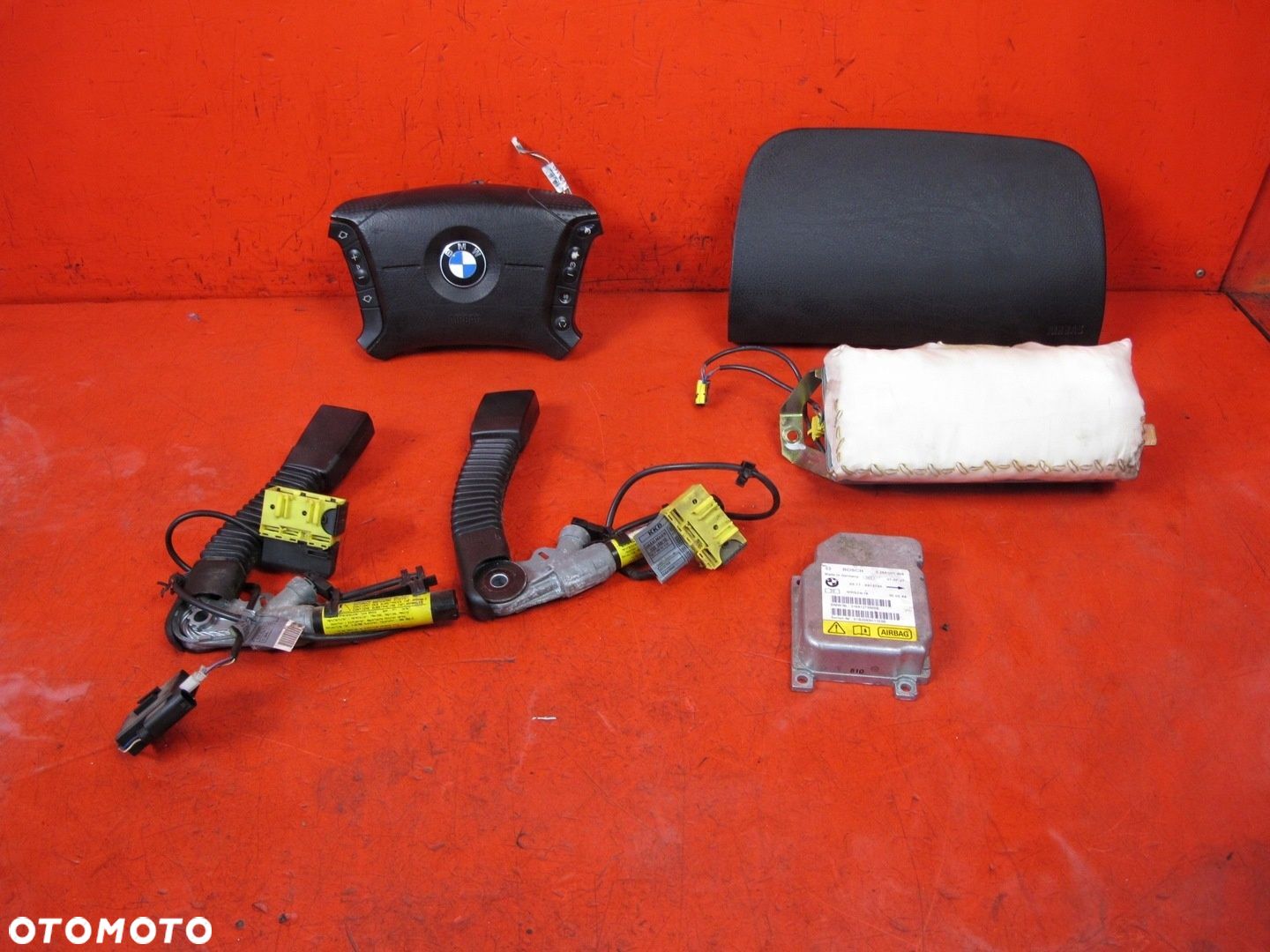 BMW X5 E53 PODUSZKI POWIETRZNE AIRBAG KOMPLET EURO - 1