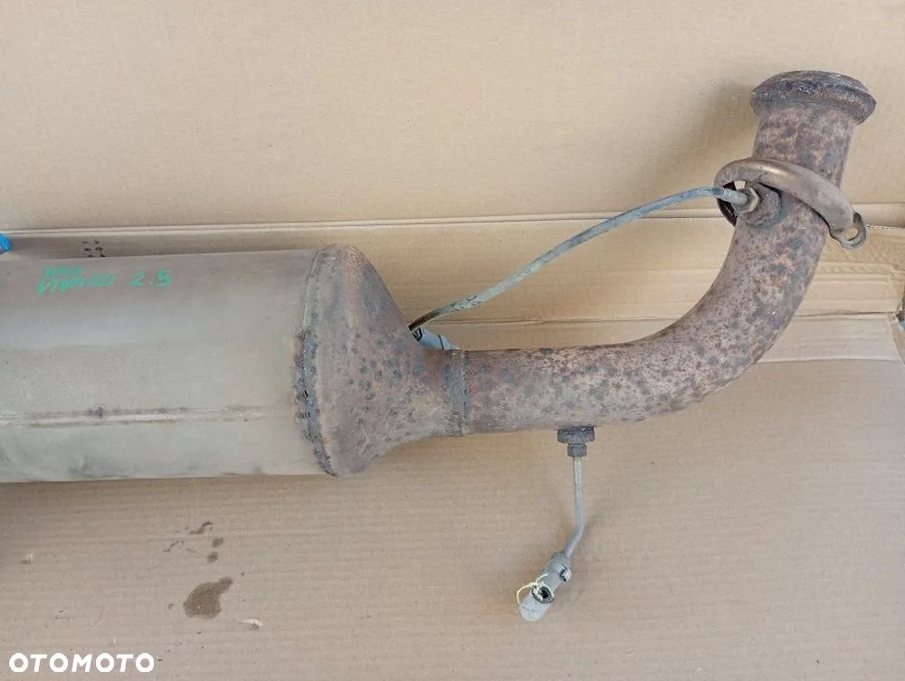 filtr dpf fap katalizator czujnik opel vivaro a renault trafic ii lift 2.5 dci c382 - 3