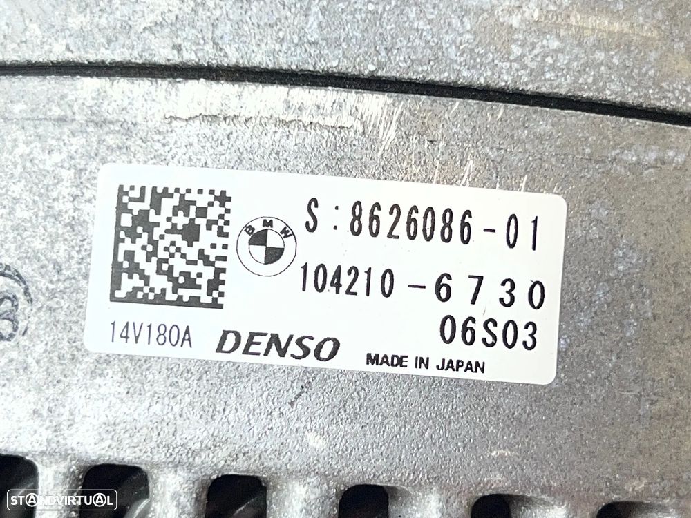 Alternador BMW 1 (F20) 116 d Ref. 862608601 - NO. 50305 - 4