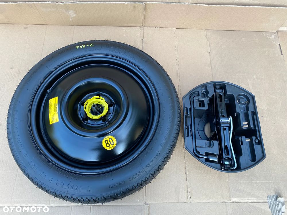 Koło Dojazdowe Dojazdówka  5x108 R17 PEUGEOT 3008 II 5008 II 508 + Zestaw - 5