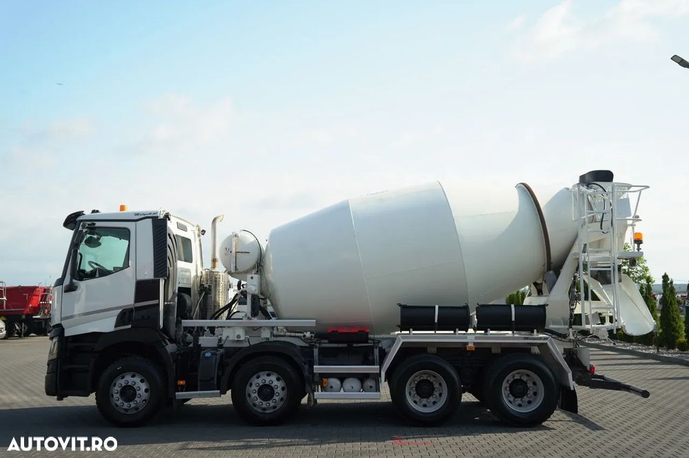 Renault C 430 XLOAD / 8X4 / BETONIERĂ / PUTZMEISTER / BETONIERĂ 9 M3 / JANTE DIN ALIAJ / EURO 6 / - 3