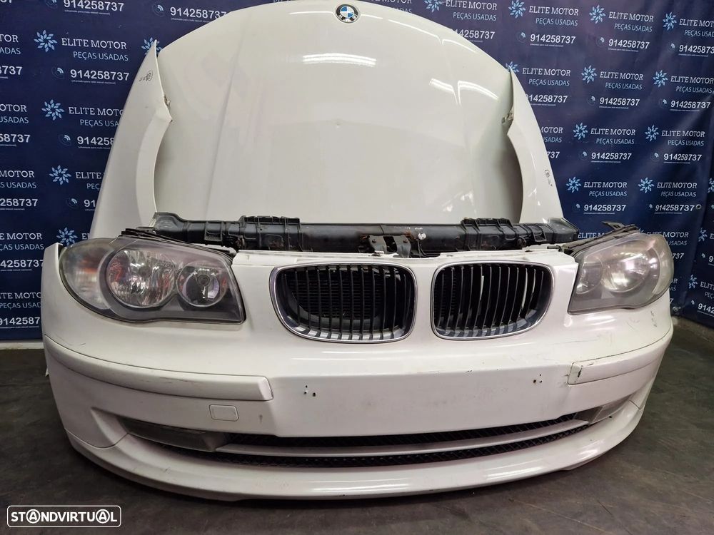 Frente completa usada BMW SERIE 1 LCI E87 E81 118D capot parachoques oticas guardalamas - 5