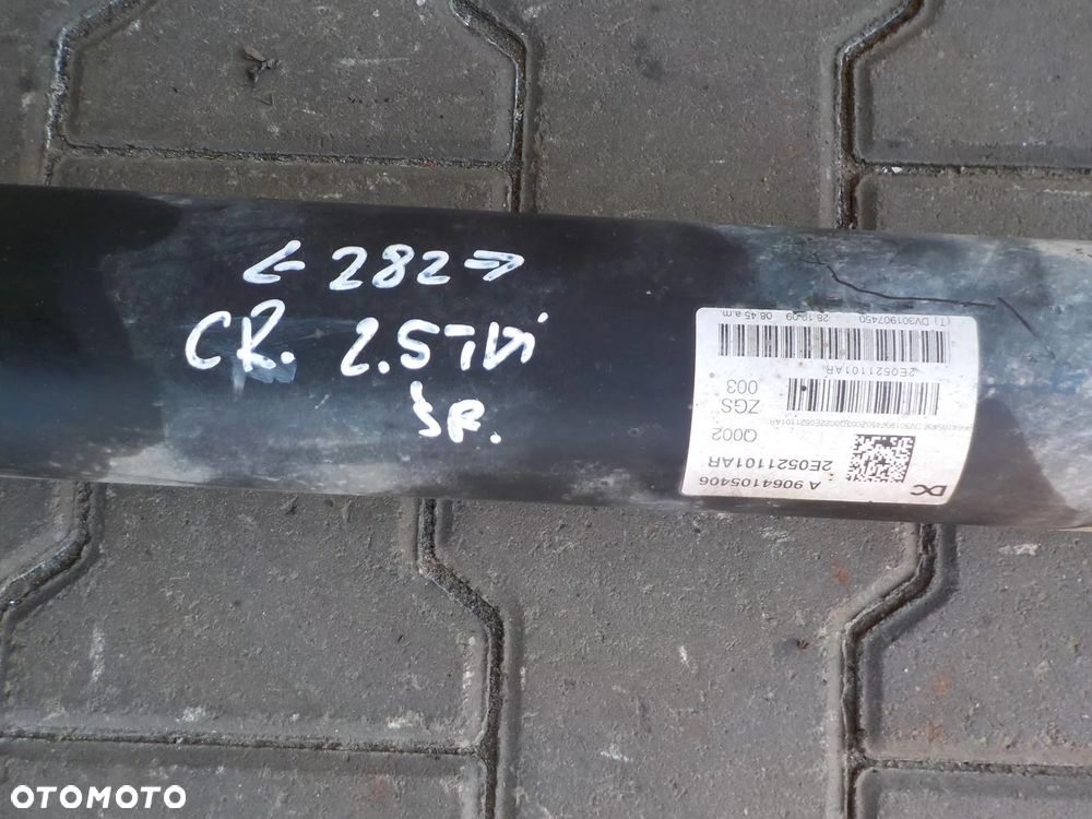 VW CRAFTER 2.5 TDI ŚREDNI WAŁ NAPĘDOWY 282CM - 3