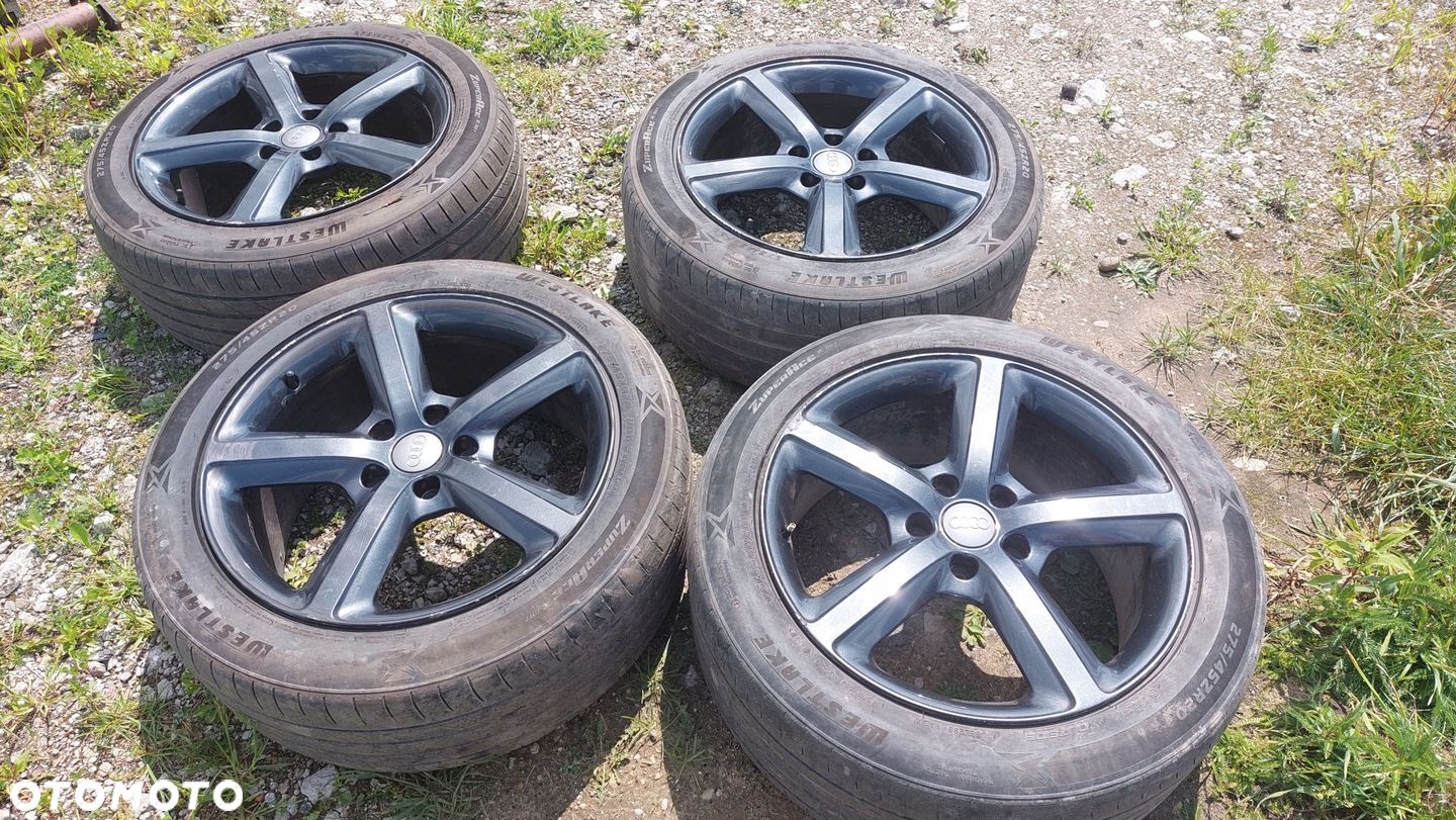 FELGI ALUMINIOWE ALUFELGI AUDI Q7 4L 4L0601025H KOMPLET 9J 5X130 20 CALI - 1