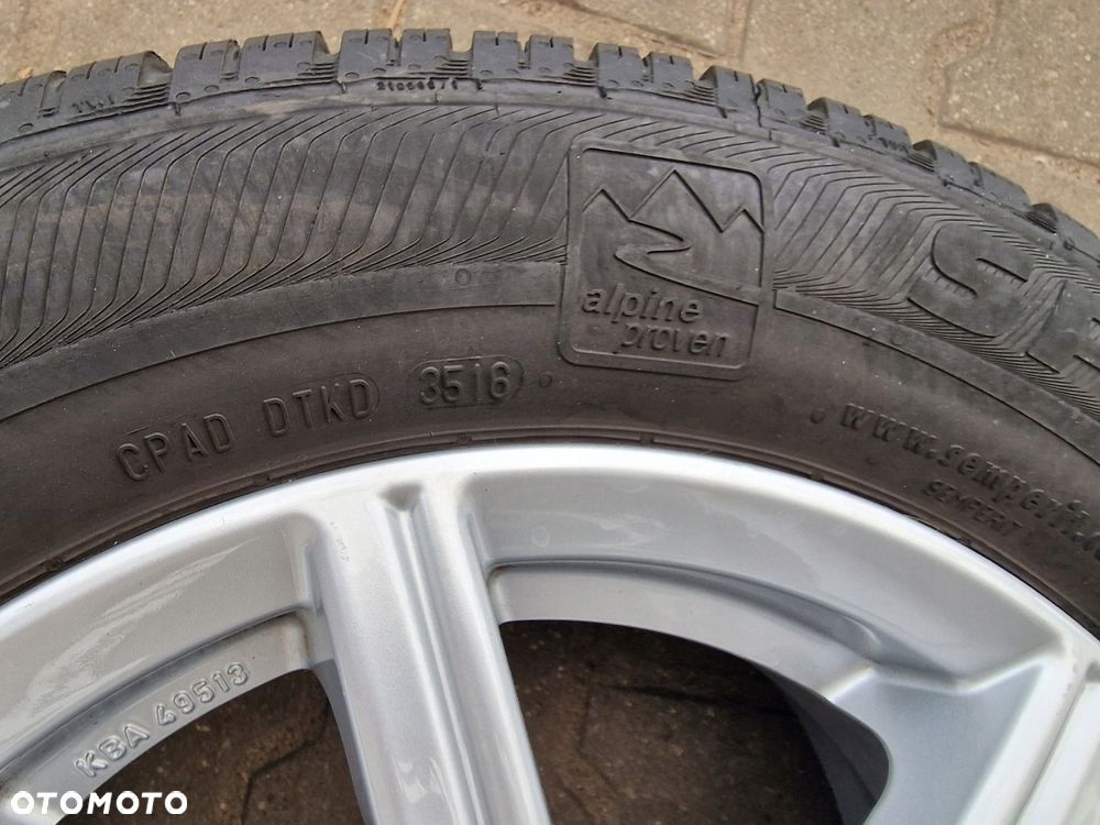 KOŁA FELGI ALU OPONY ZIMA ZIMOWE NISSAN MICRA 15 4X100 185 65 15 SEMPERIT - 11