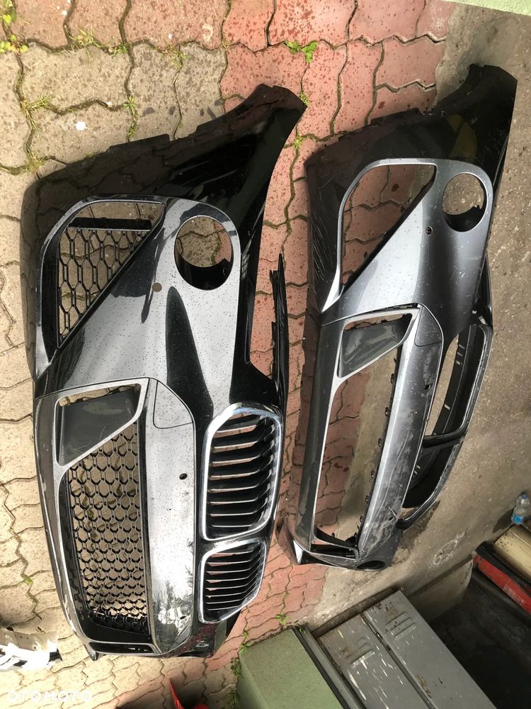 BMW X1 U11 X2 U10 M-PAKIET pianka ABSORBER ZDERZAKA PRZÓD +czujnik pieszych - 5