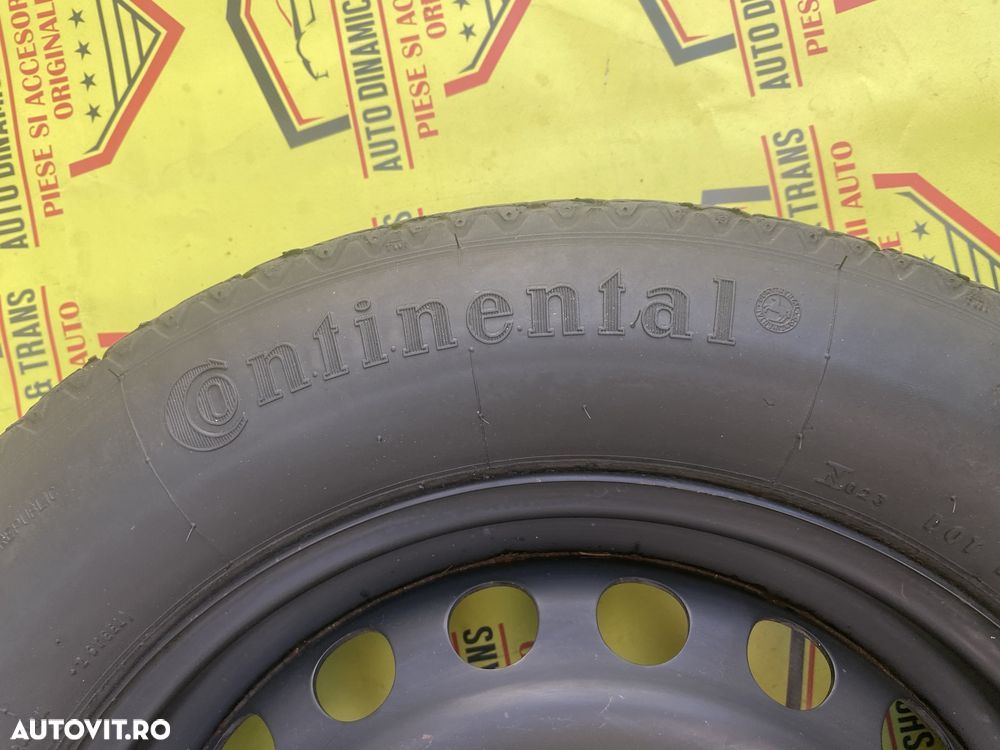 Roata rezerva slim originala  BMW 125 90 15 5X112 E46 Seria 3 318D - 3