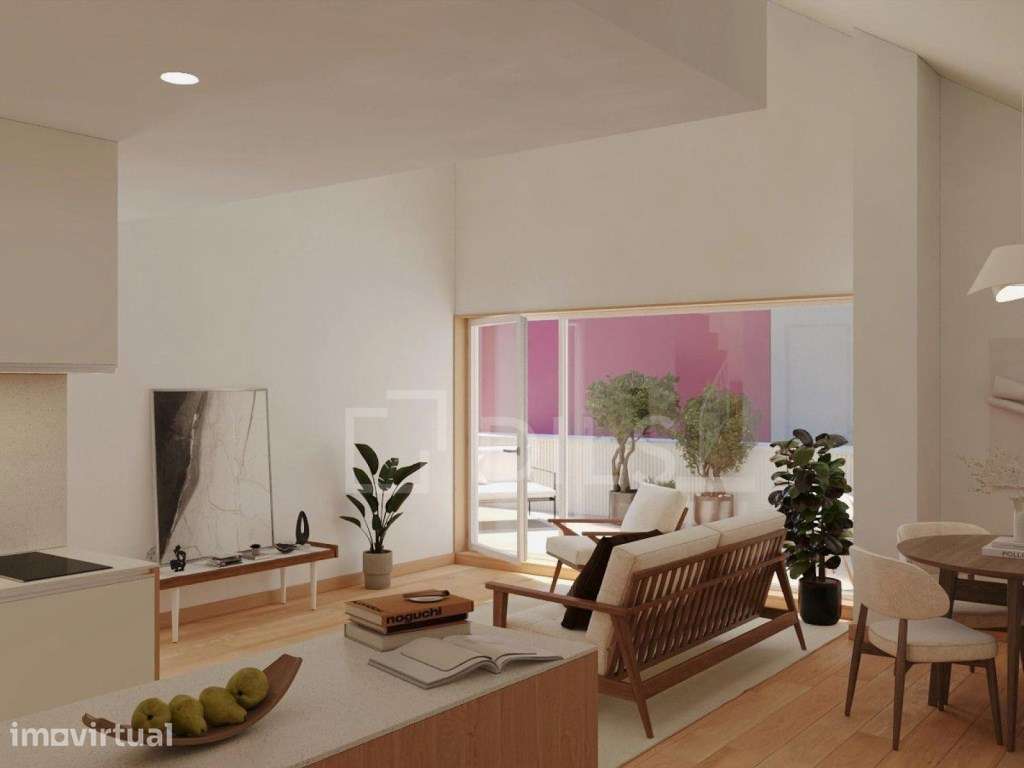 Apartamento T1 Duplex inserido em novo empreendimento, em Vila Nova... - Grande imagem: 4/48