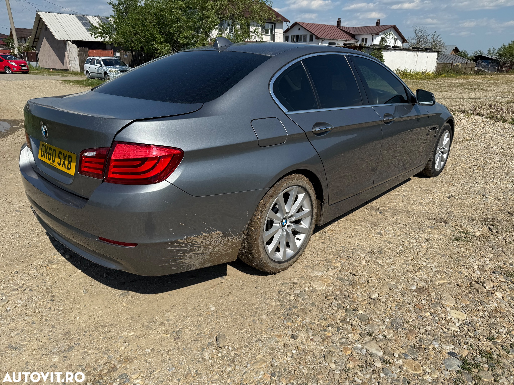 Dezmembrez bmw f10 530d 245 HP N57D20A culoare A52 SPACEGRAU METALLIC  motor  perfect funcțional cutie automată navigație android cu Apple car play - 2