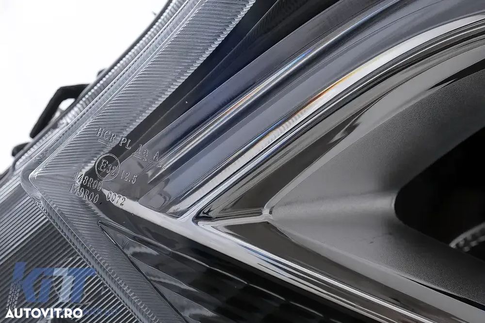 Faruri Full LED Mercedes Sprinter W907 Halogen (2019-2023) Negru - 4