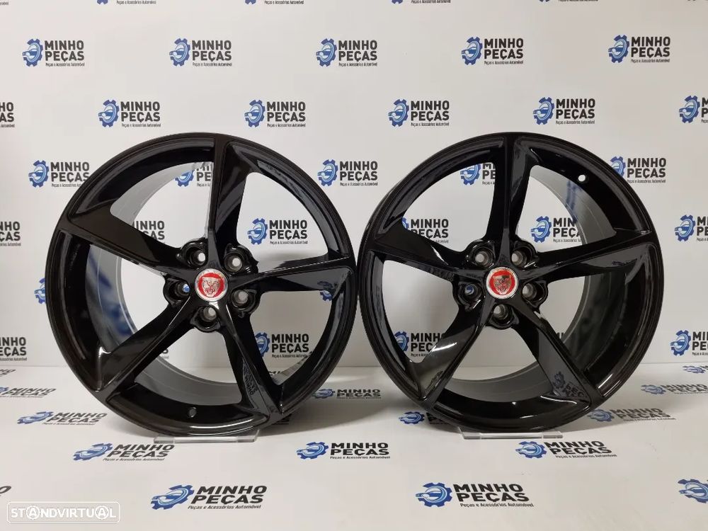 Jantes Jaguar F-Type 19 Preto Brilho - 1