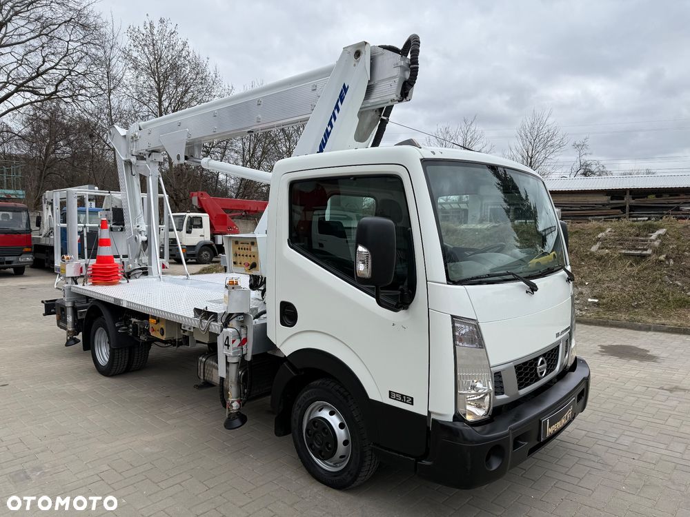 Nissan Podnośnik Koszowy Multitel MJ 201 21 Metrów 13 w Bok Tylko 960 MTH ! Kosz 225  KG! Zwyżka! Ogon  ! UDT! jak Wumag Ruthmann GSR - 3