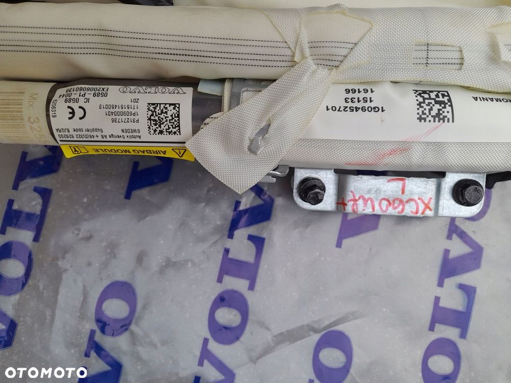 PODUSZKA KURTYNA LEWA 31271736 VOLVO XC60 LIFT 16R W-WA - 4