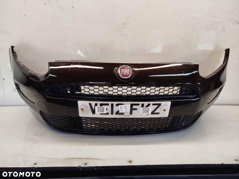 + ZDERZAK PRZÓD PRZEDNI FIAT PUNTO EVO 876 CZARNY - 1