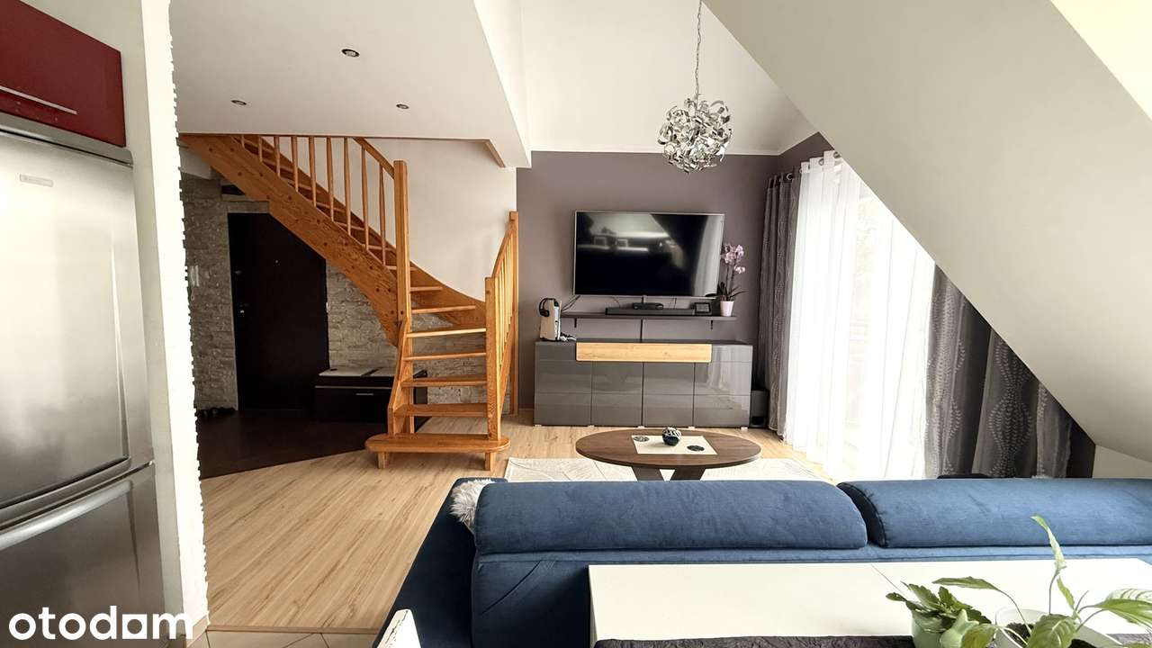 Dwupoziomowy apartament! ul. Bankowa 61,22 m² / ok. 75 m² po podłodze