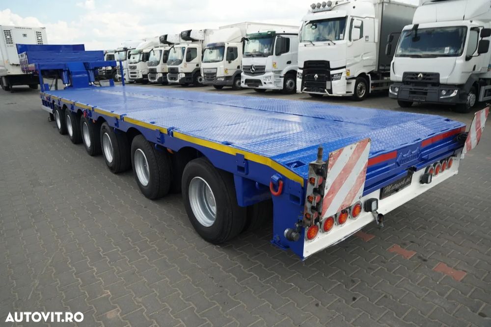 Nooteboom BETON JOS / MCO / EXTENSIBIL / 6 AXE / MTA: 85 TONE / AXE DE DIRECȚIE / SUPORT / 22,5 M / SAF - 34