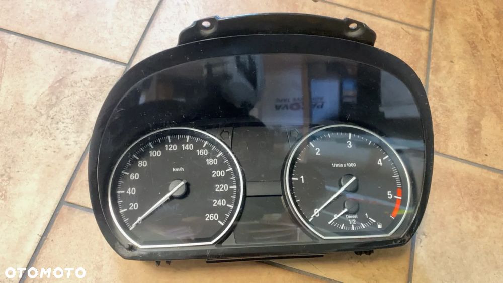 LICZNIK ZEGARY BMW E87 E81 9166823 EUROPA - 1