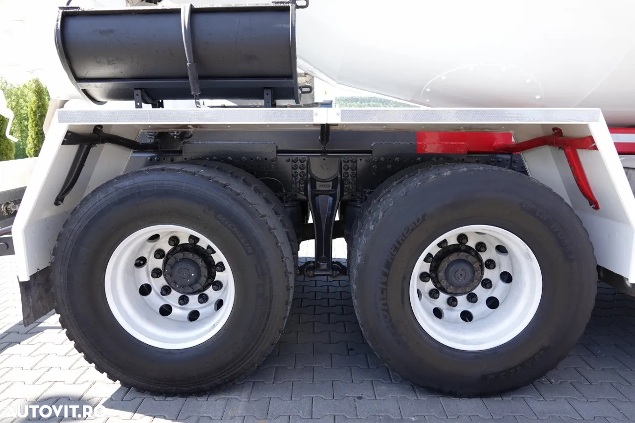 Scania TRAKKER 410 / 8X4 / BETON 9 M3 / PUTZMEISTER / JANTE ALIE / EURO 6 - 24