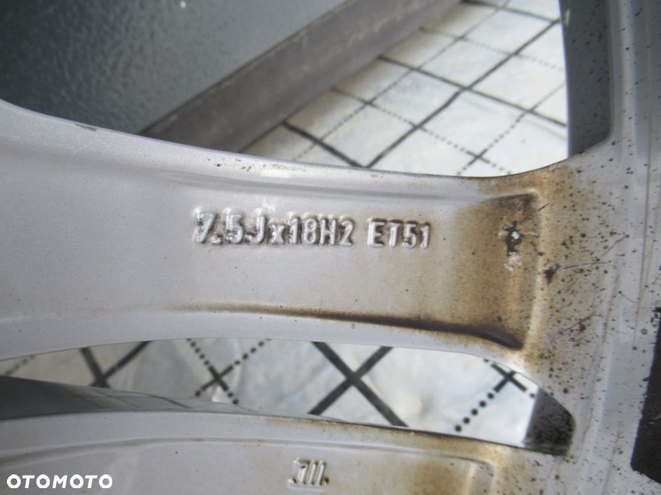 FELGA ALUMINIOWA AUDI A3 7.5Jx18H2 ET51 5x112 8V0601025BL - 14