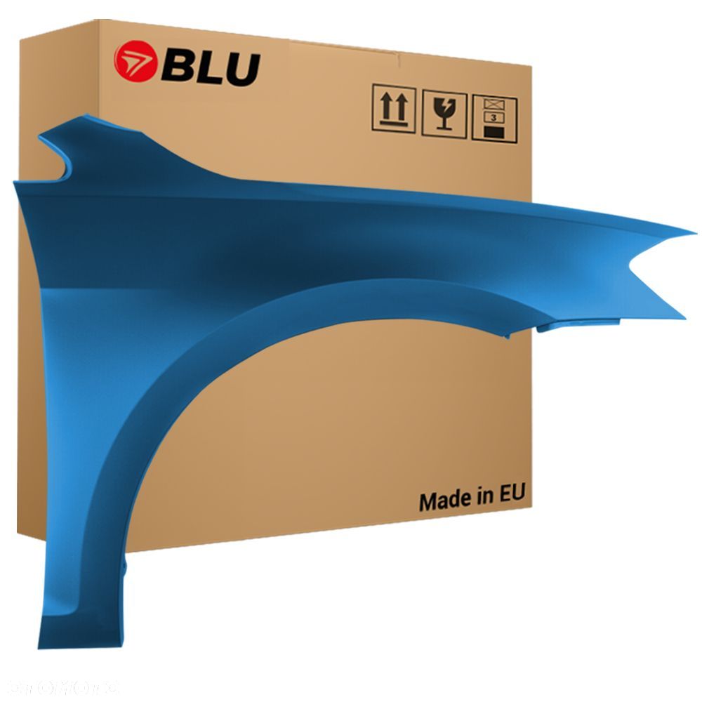 BLU Błotnik VW GOLF VII 7 LA5J prawy niebieski 12-17 przód ocynk PacificBlau - 1