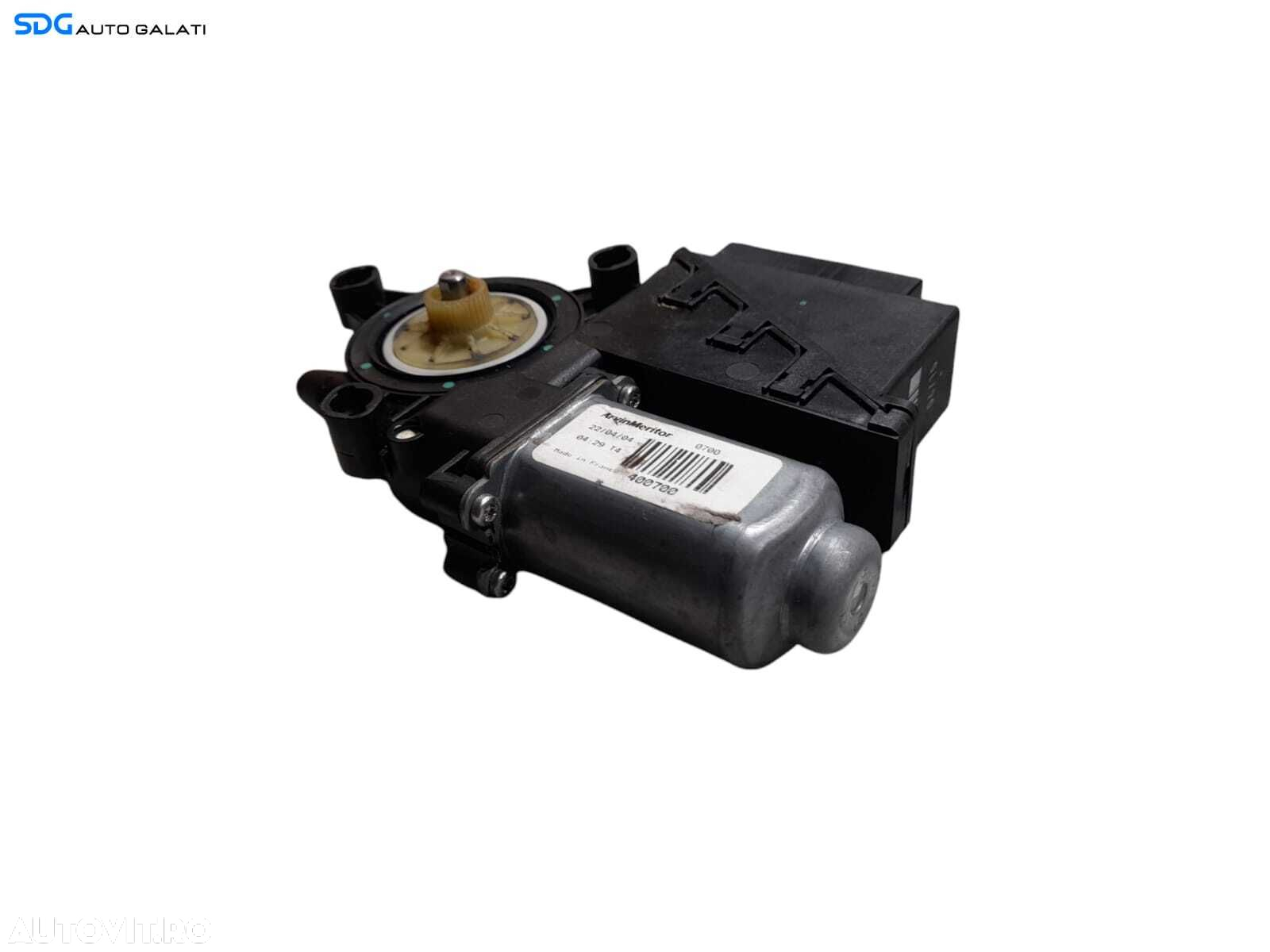 Motoras Macara Electrica de pe Usa Portiera Dreapta Fata Volkswagen Polo 9N 2002 - 2009 Cod 6Q2959801A [N0539] - 5