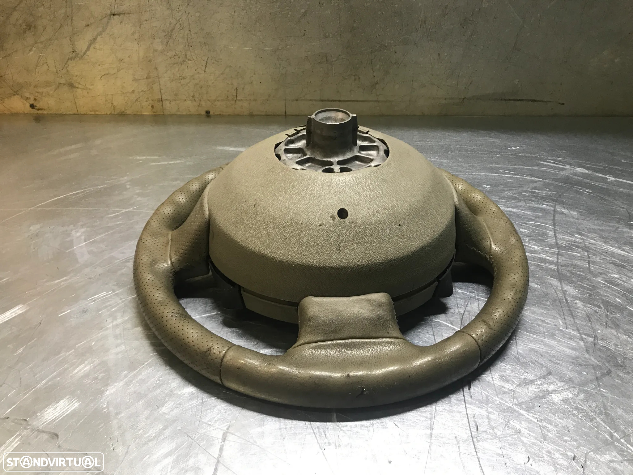 VOLANTE  MULTIFUNÇÕES COM AIRBAG RENAULT MEGANE II (BEGE) - 5