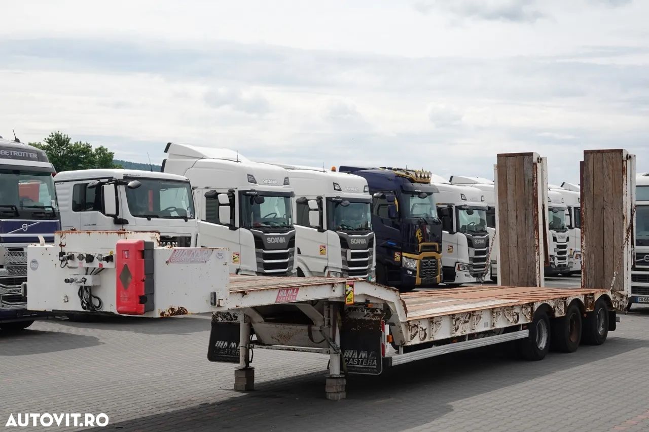 Castera CAMION CU ÎNCĂRCARE MICĂ CASTERA / 3 AXI / AXĂ DE DIRECȚIE / SUPRACARCĂRI HIDRAULICE / TROLIU / IMPORTAT - 1