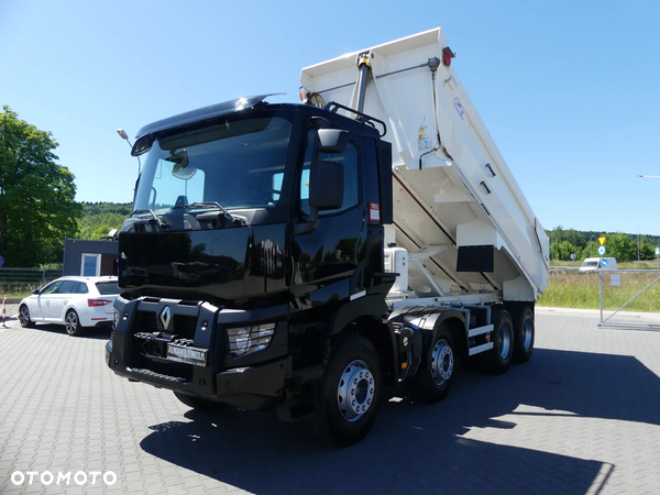 Renault C480 SILNIK 13L  / 8x4 / WYWROTKA / HYDRAULICZNA TYLNA KLAPA /