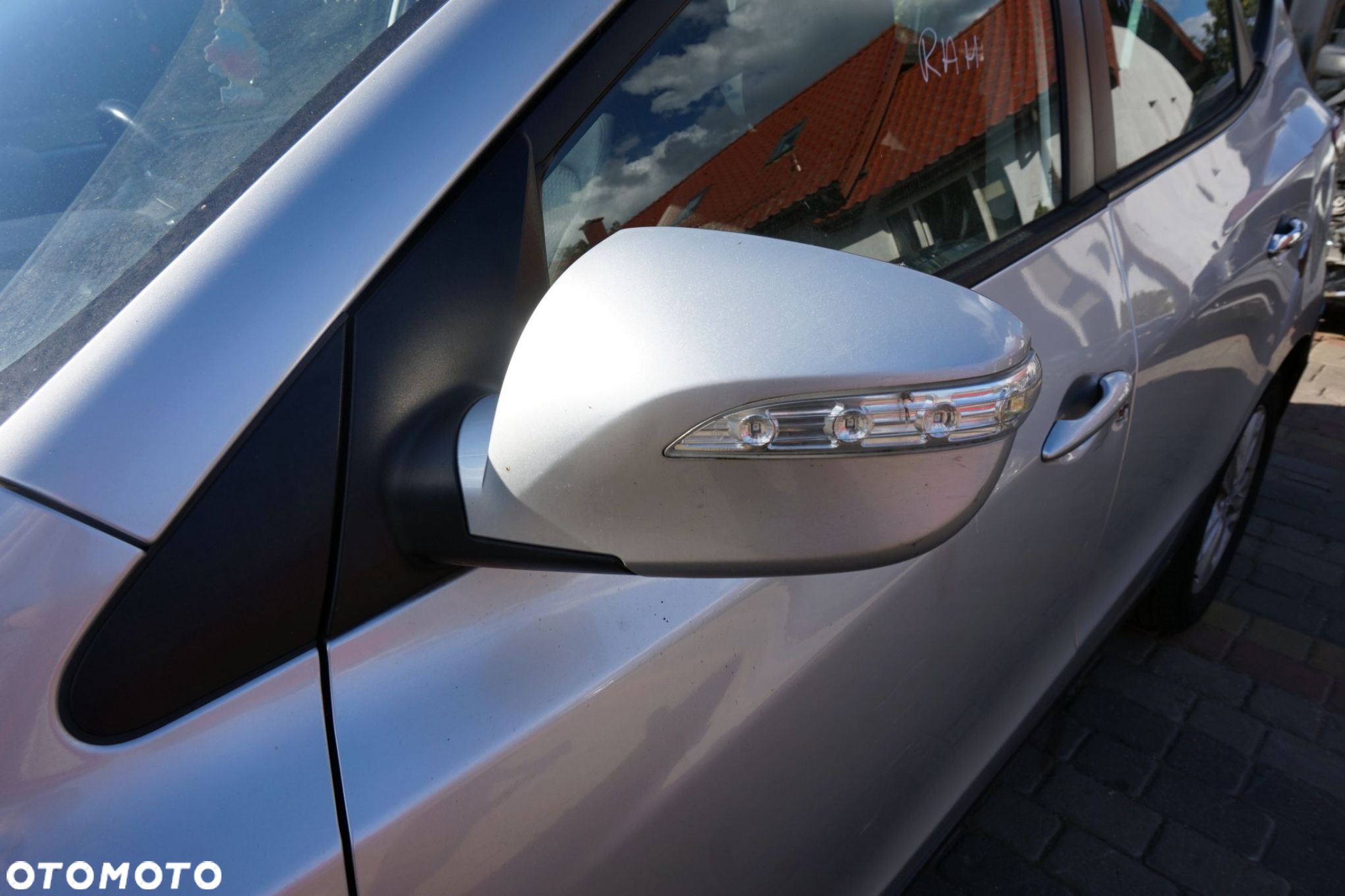 LUSTERKO ELEKTRYCZNE LEWE IX35 I RAH 87610-2Y960 SREBRNY UK HYUNDAI 2009-2015 - 1