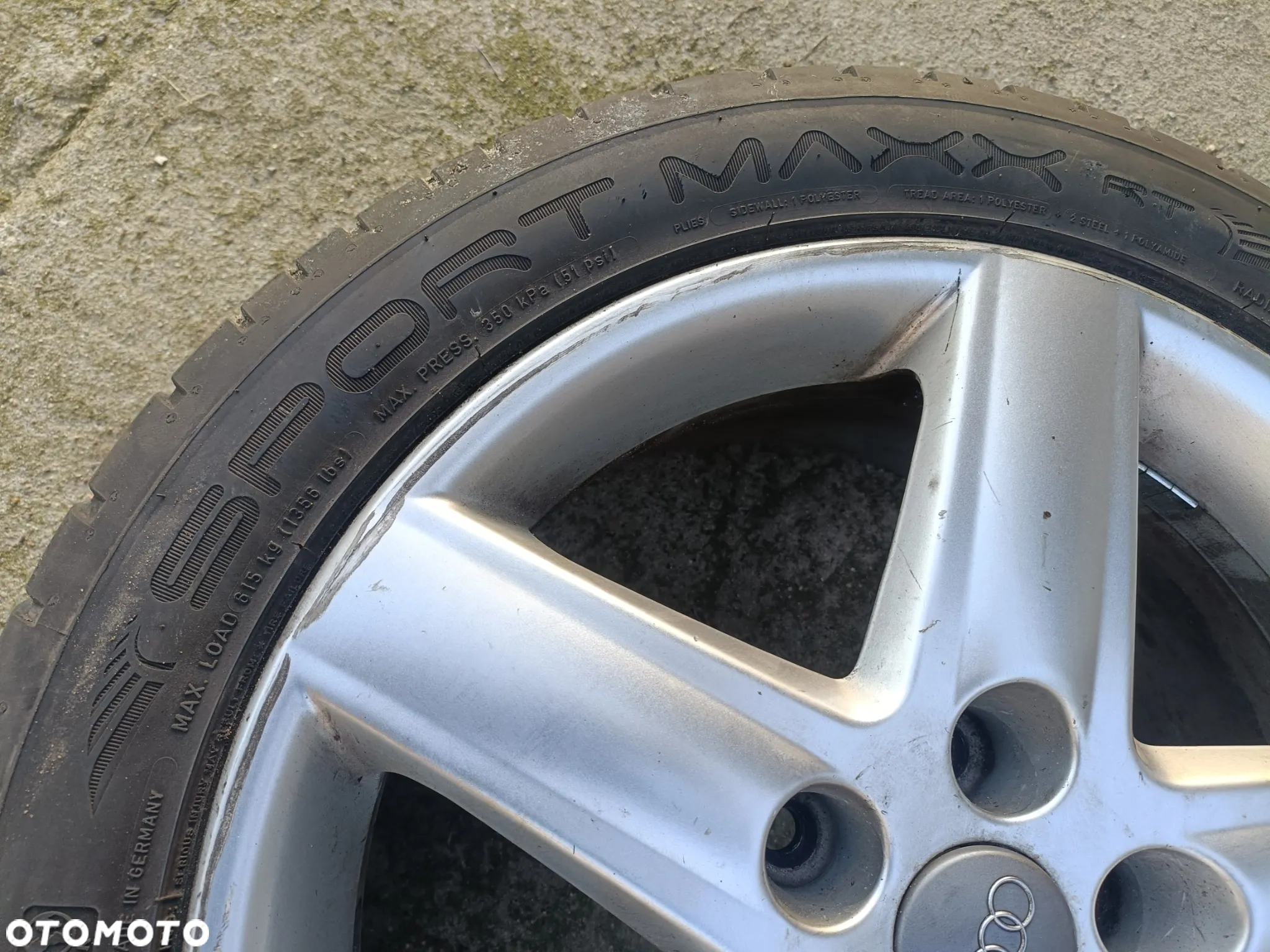 KOŁA ALUMINIOWE AUDI 17" - 8