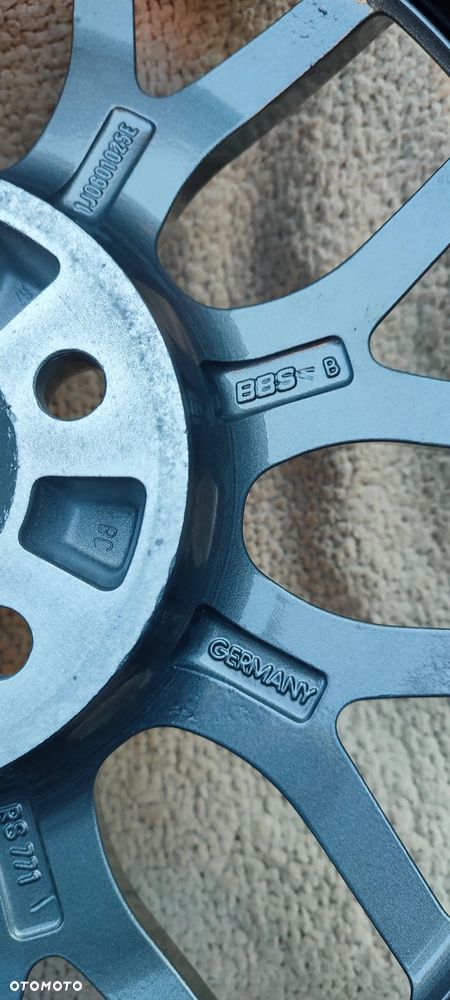 Felgi Aluminiowe Skręcane 2-TLG Oryg. Vw Golf IV BBS RS 771 Jubi 16 Cali 5x100 6,5Jx16 Et42 Grafit + Poerka  Bdb !!!  Starogard Gdański - 13