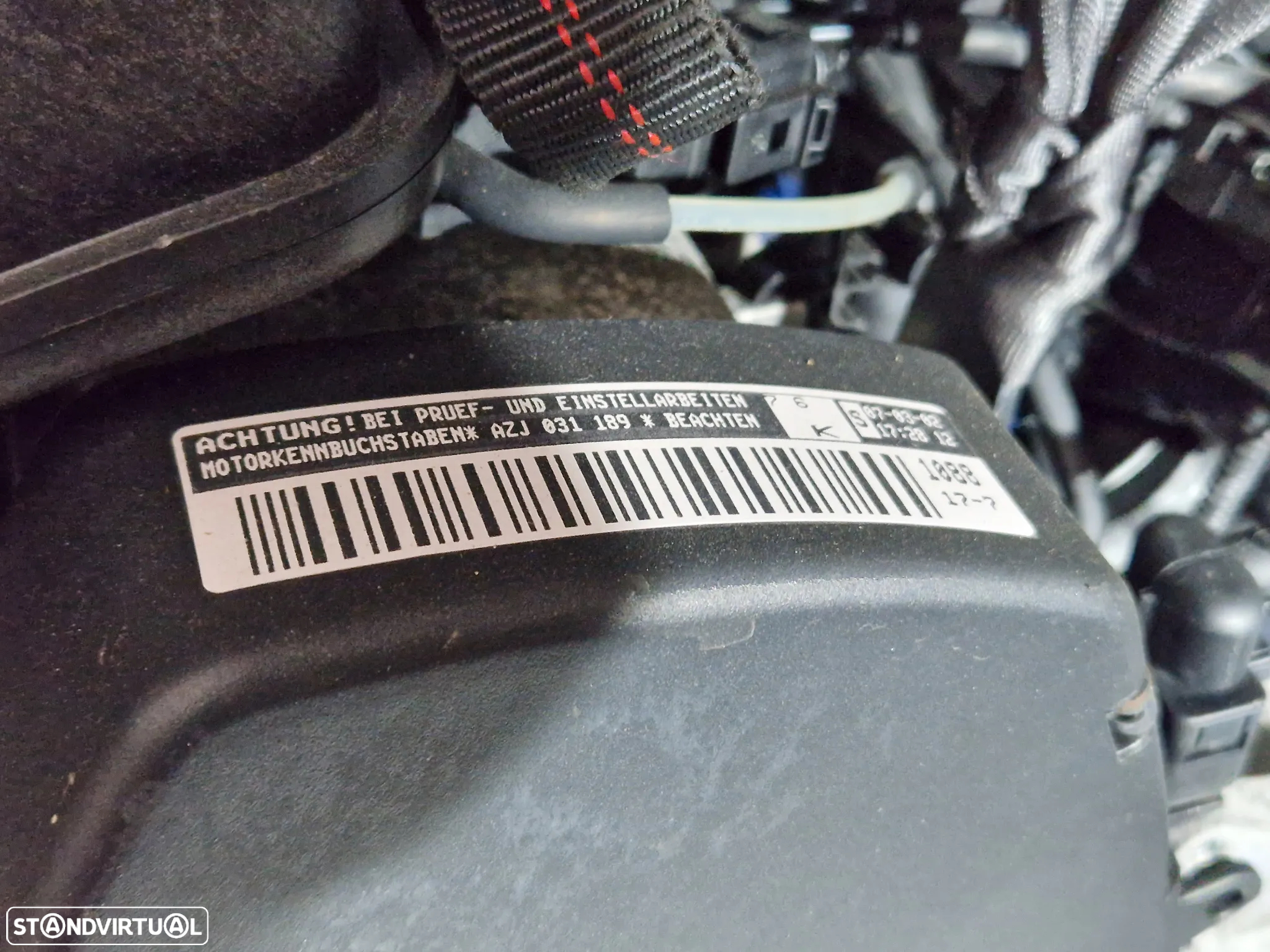 Motor usado AZJ VW GOLF IV 4 2.0 8V 116CV BEETLE BORA - 3