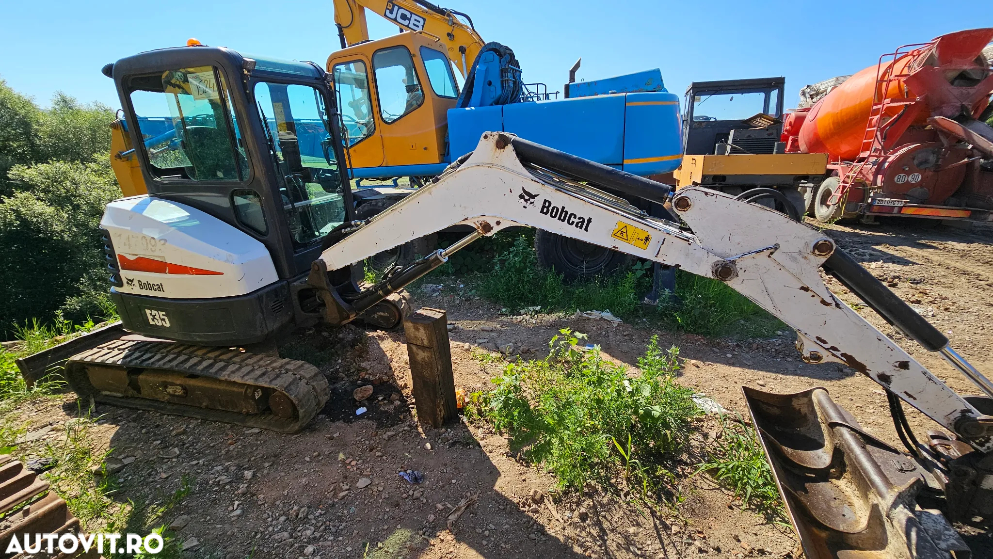 Bobcat E35 Mini Excavator pe șenile - 5