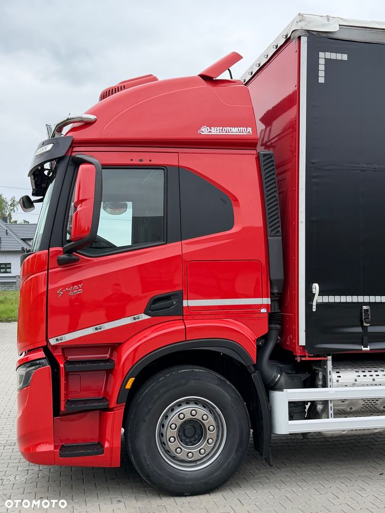 Iveco S-WAY 460 / FIRANKA / WINDA / 24 EUROPALETY / 6x2 / 3 OŚ PODNOSZONA I SKRĘTNA / SYPIALKA / AUTOMAT / 2021 ROK / SPROWADZONY - 7