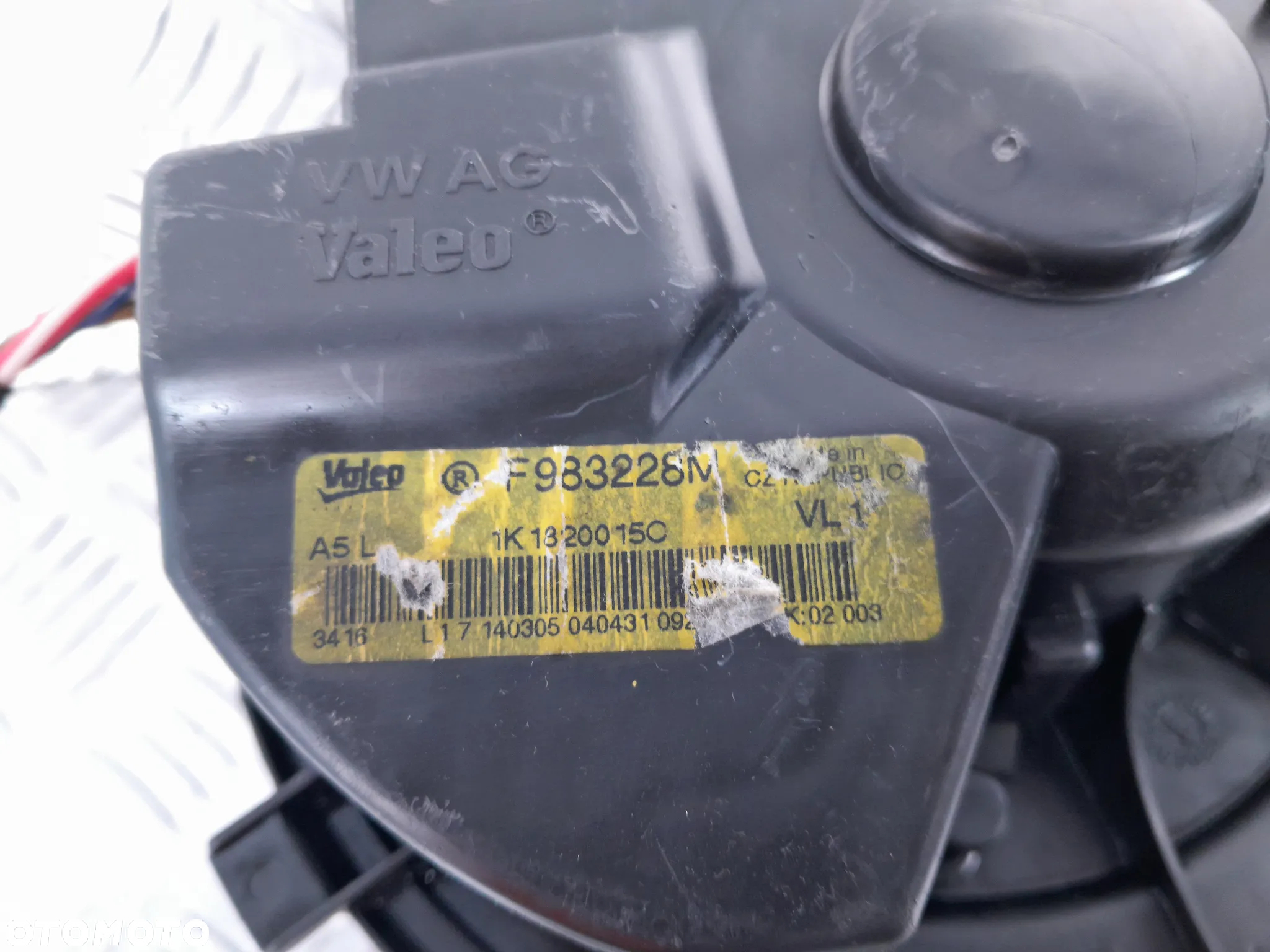 Dmuchawa wentylator nawiewów VW Audi Seat Skoda 04-09r. 1K1820015C - 3