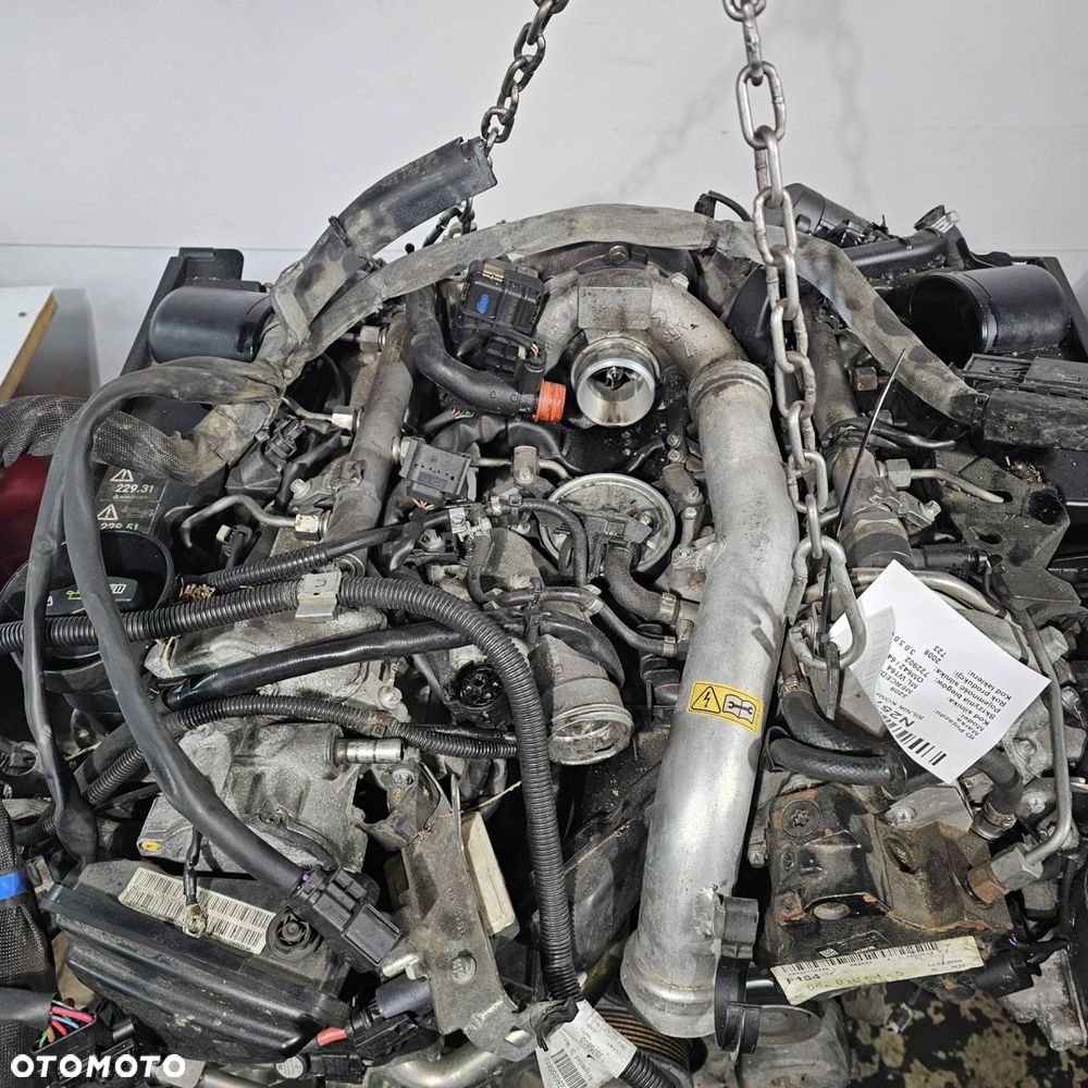 SILNIK KOMPLETNY MERCEDES-BENZ ML W164 OM642 - 3