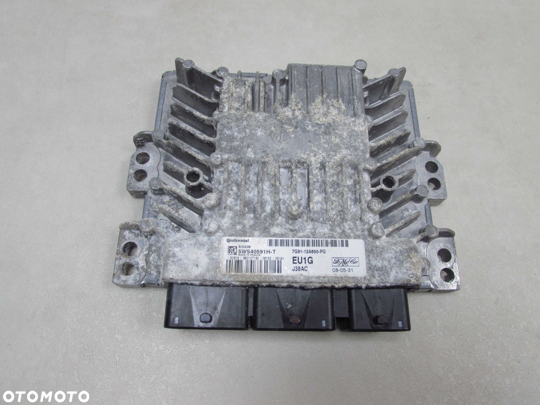 FORD 1.8 TDCI KOMPUTER STEROWNIK SILNIKA 7G91-12A650-PG 5WS40591H-T - 1