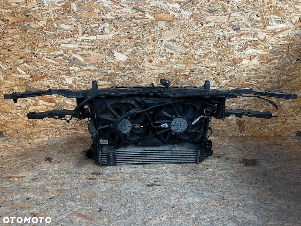 RENAULT LAGUNA 3 III Diesel 2.0 PAS PRZEDNI Belka Chłodnice Wentylator Intercooler - 8