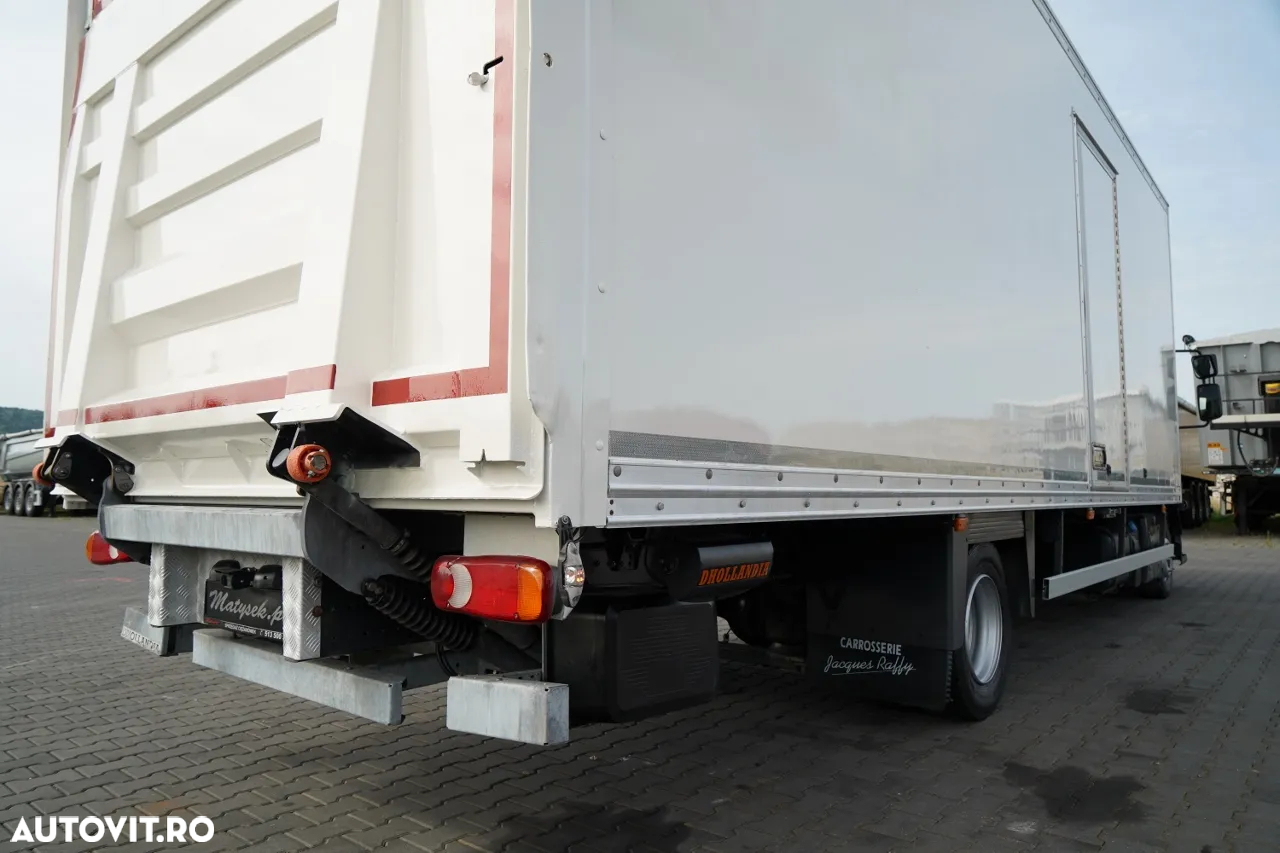 Renault D 210 / 4x2 / CONTAINER / 7.5M / DHOLLANDIA LIFT / EURO 6 - 14