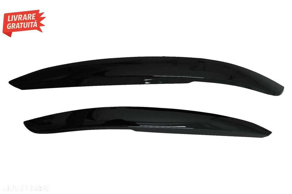 Pleoape Faruri VW Polo 6R 6C (2009-2017) Negru Lucios- livrare gratuita - 3