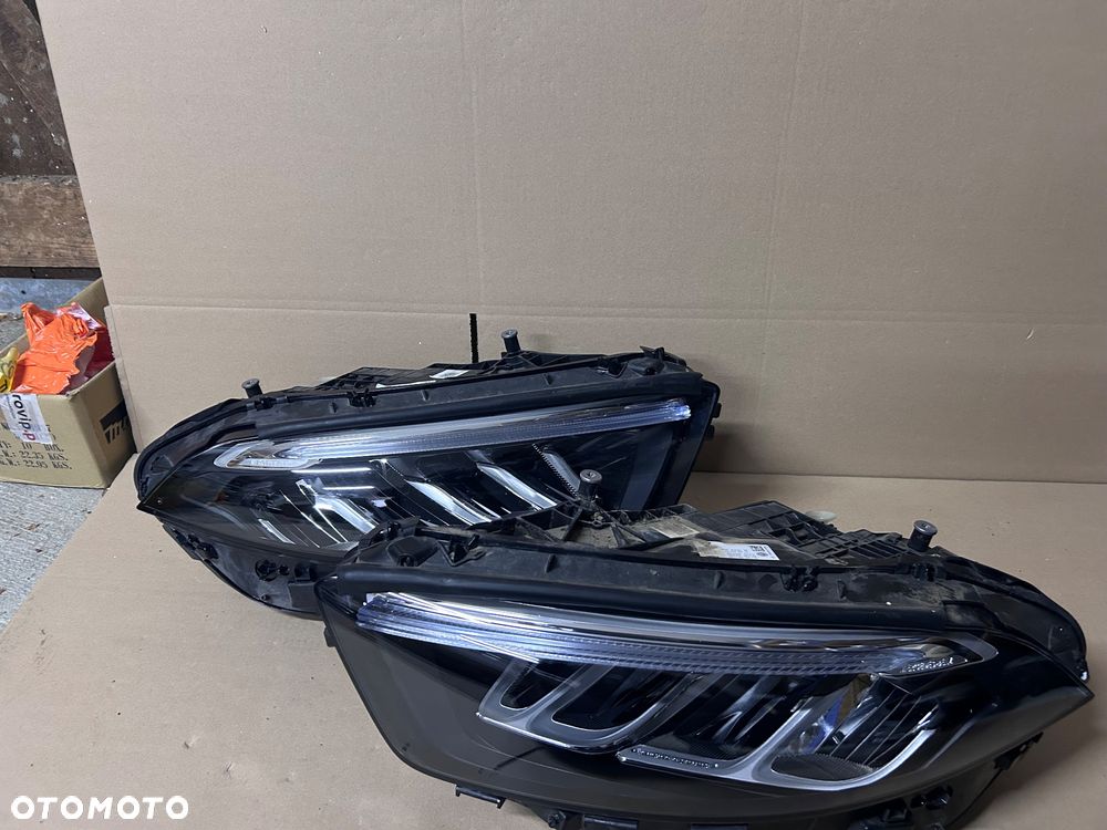 LAMPA LEWA PRAWA MERCEDES A KLASA 177 W177 A177 LIFT LED HIGH PERFORMANCE FULL LED KOMPLET LAMP PRZÓD PRZEDNIE - 2