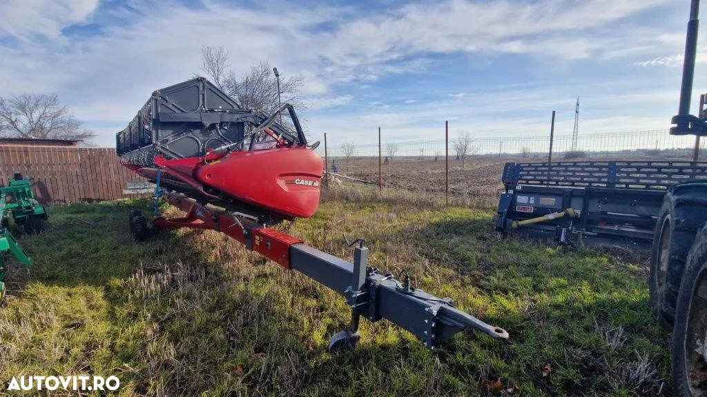 Case IH VARICUT 6.10M HEDER MULTIFUNCTIONAL SI CARUCIOR COCHET TRXH8 - 2