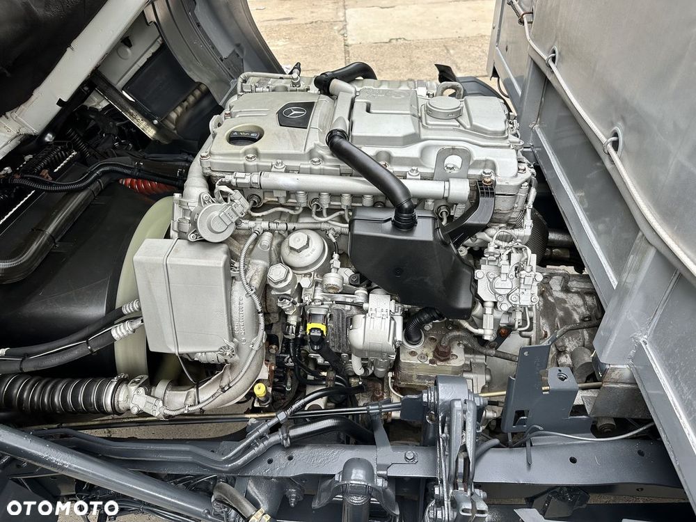 Mercedes-Benz ATEGO 1221 PLANDEKA WINDA 16 PALET WEBASTO KLIMATYZACJA PNEUMATYKA BLIŹNIACZE KOŁA  230KM - 30