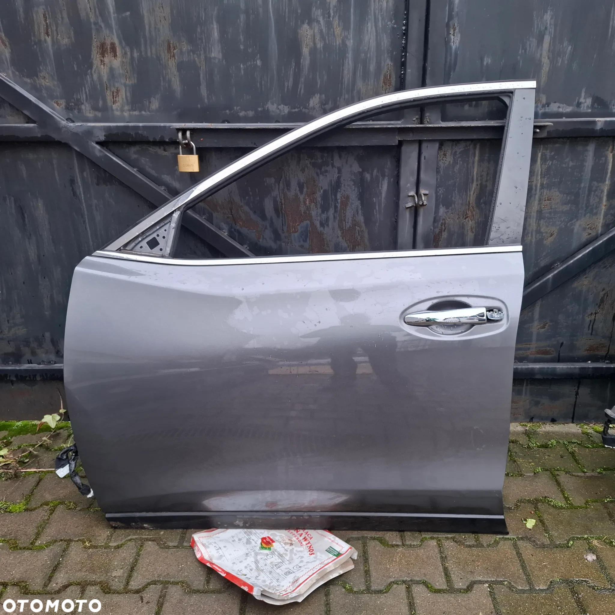 NISSAN X-TRAIL T32 14- DRZWI PRZÓD TYŁ LEWA STRONA KAD KADG szare srebne grafit - 5