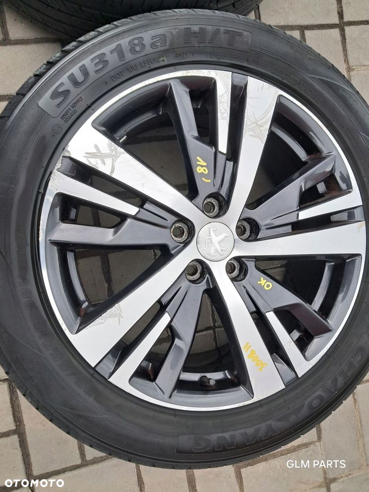 peugeot 3008 ii felgi koła aluminiowe18" 9809687377 5x108 - 10