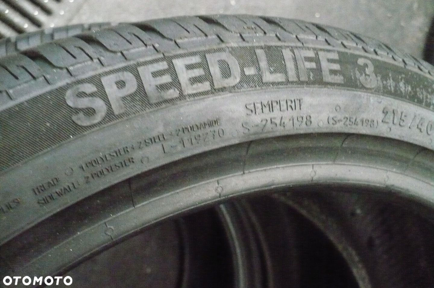 SEMPERIT Speed Life 3 215/40R17 7,2mm 2021 - 4