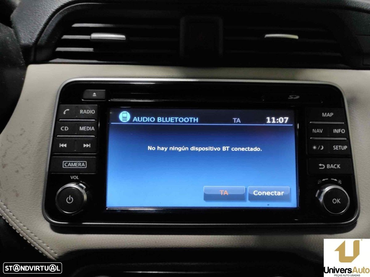 SISTEMA NAVEGAÇÃO GPS NISSAN MICRA V (K14) ACENTA - 7
